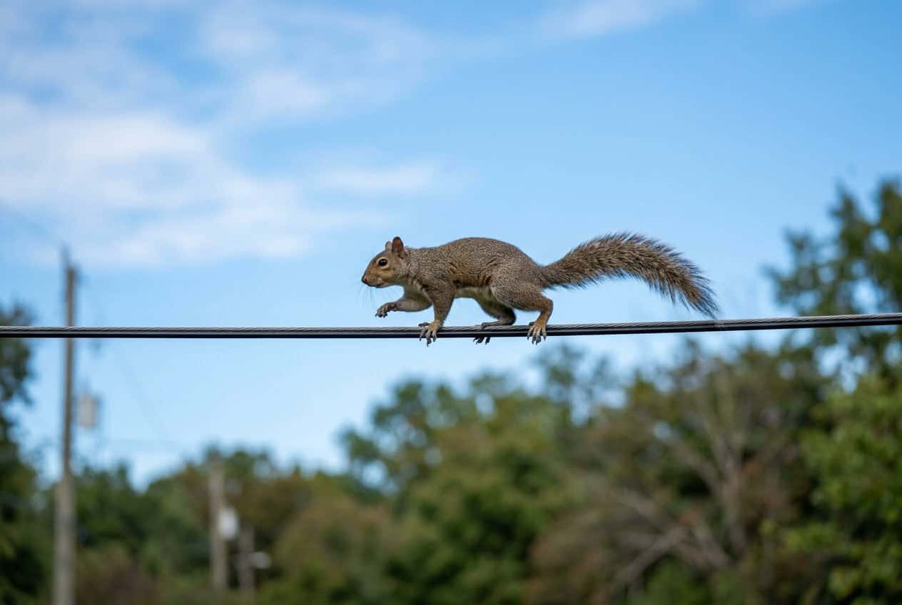 Why Can Squirrels Walk on Power Lines? The Science Explained Why Can Squirrels Walk on Power Lines? The Science Explained