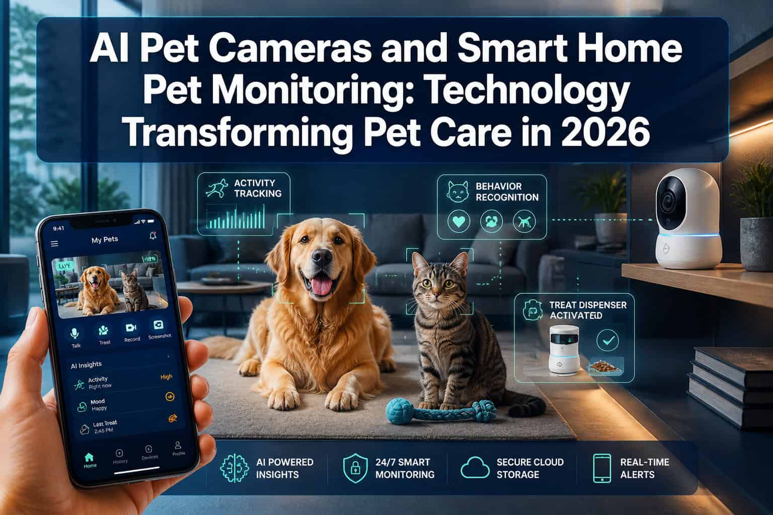 AI Pet Cameras and Smart Home Pet Monitoring: Technology Transforming Pet Care in 2026