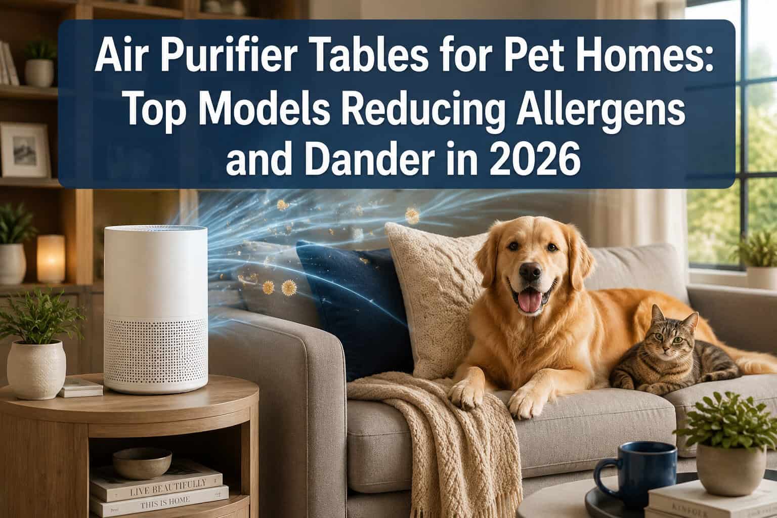 Air Purifier Tables for Pet Homes: Top Models Reducing Allergens and Dander in 2026