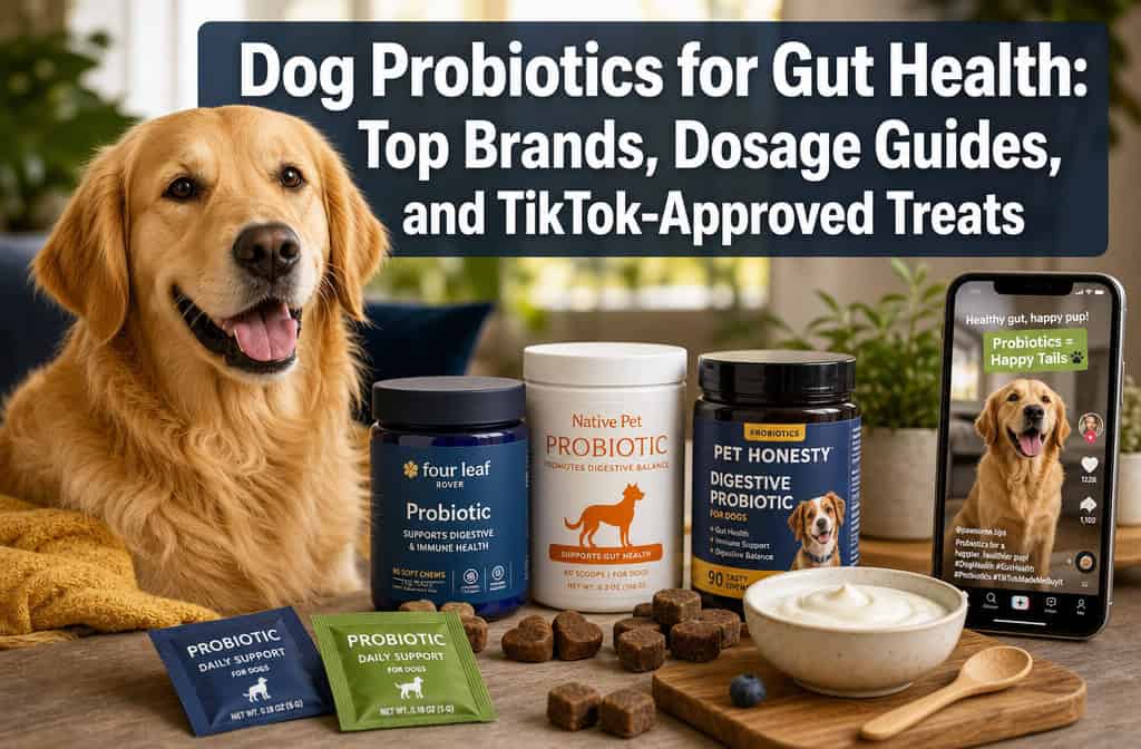 Dog Probiotics for Gut Health: Top Brands, Dosage Guides, and TikTok-Approved Treats