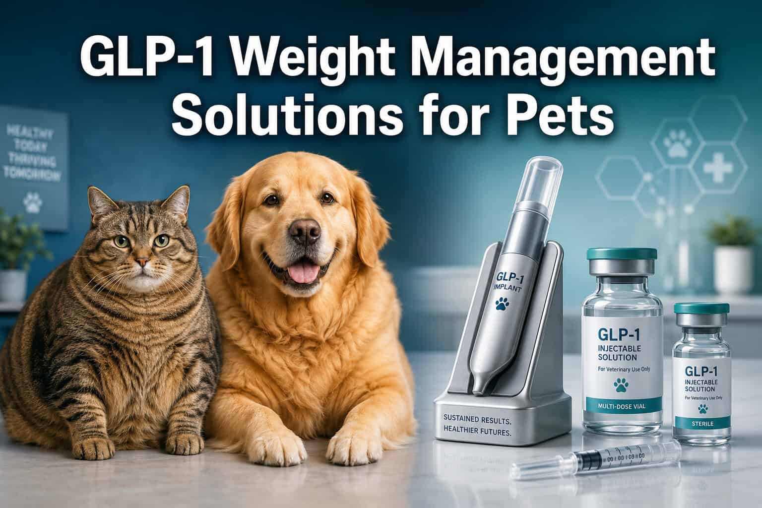 GLP-1 Weight Management Solutions for Pets: How Pharmaceutical Advances Are Addressing Pet Obesity