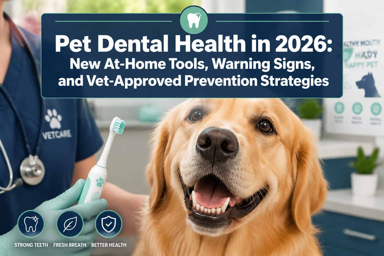 Pet Dental Health in 2026: New At-Home Tools, Warning Signs, and Vet-Approved Prevention Strategies