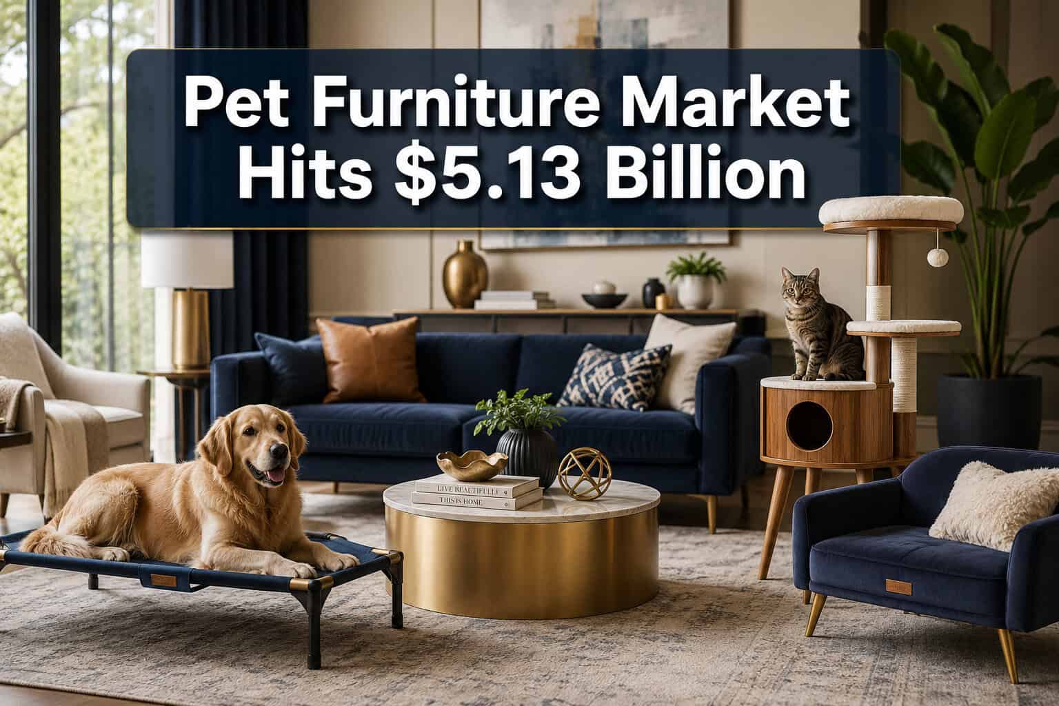 Pet Furniture Market Hits .13 Billion: Top Functional Designs for Dogs and Cats in 2026
