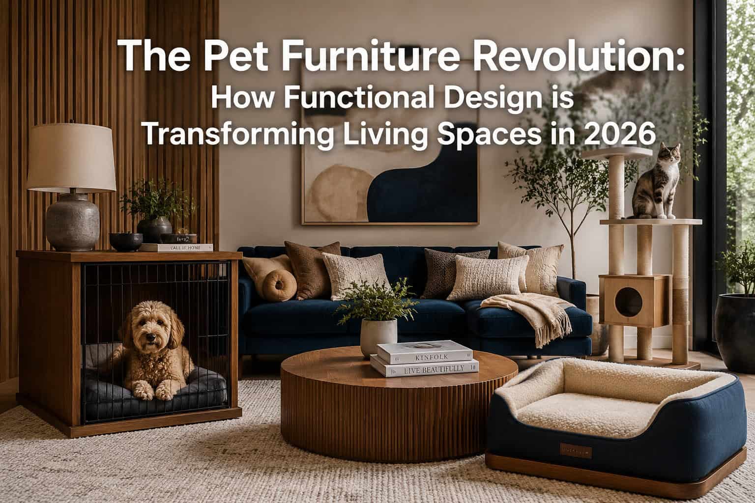 The Pet Furniture Revolution: How Functional Design is Transforming Living Spaces in 2026