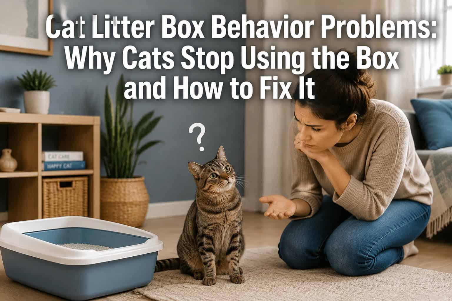 Cat Litter Box Behavior Problems: Why Cats Stop Using the Box and How to Fix It