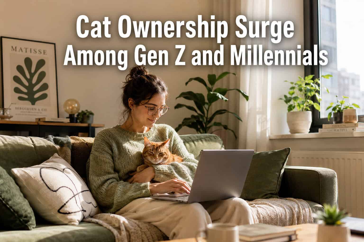 Cat Ownership Surge Among Gen Z and Millennials: Why Younger Generations Are Choosing Cats