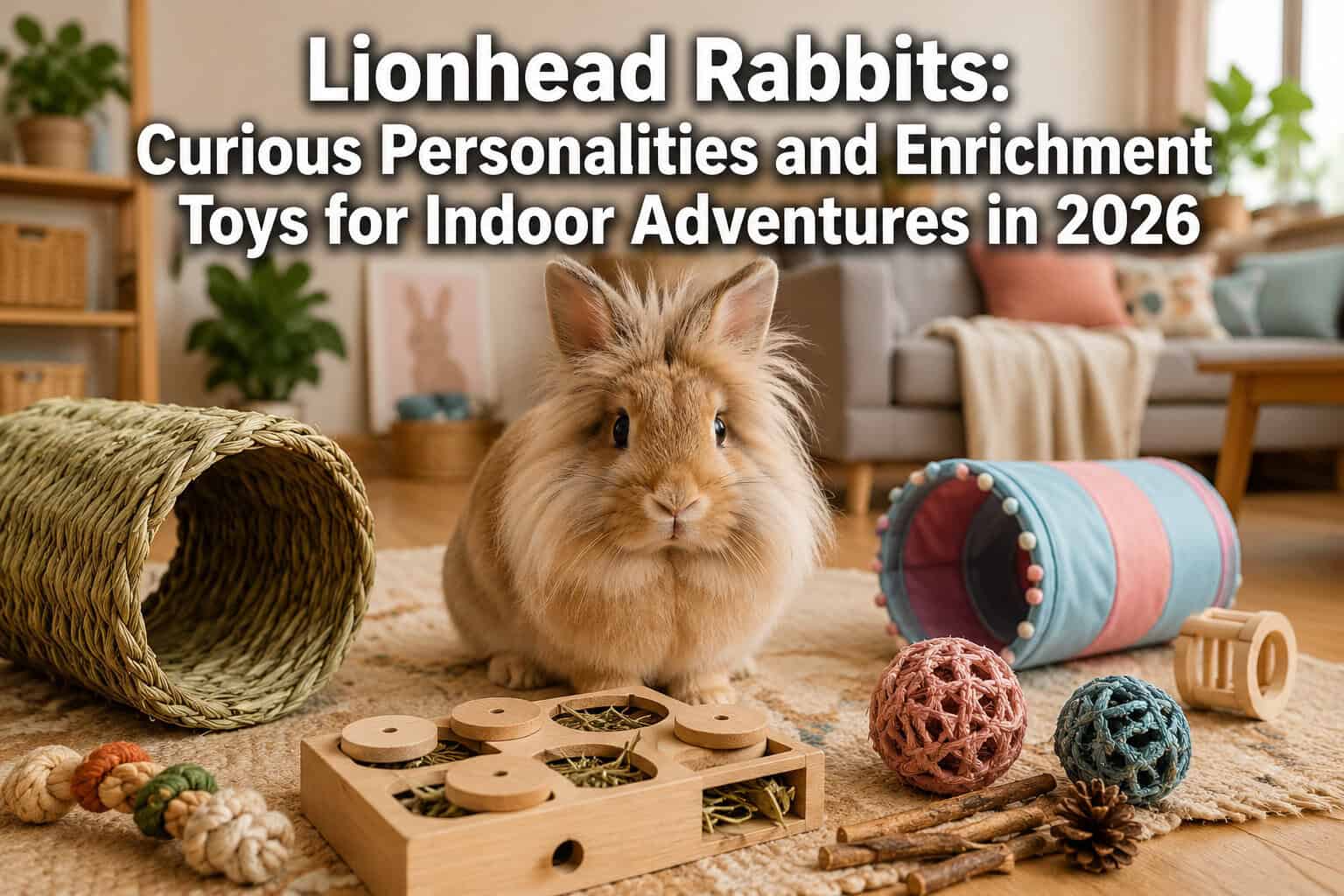 Lionhead Rabbits: Curious Personalities and Enrichment Toys for Indoor Adventures in 2026