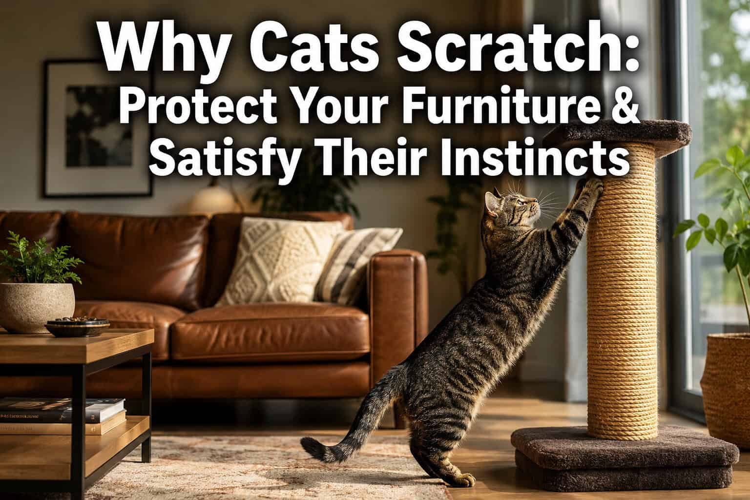 Why Cats Scratch and How to Redirect the Behavior: Home Setup, Materials, and Training That Actually Help