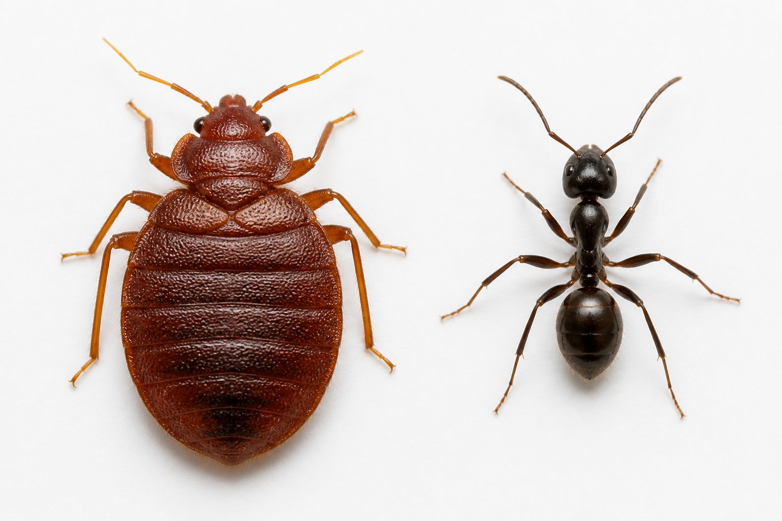 Bed Bugs Compared To Ants: How To Tell Them Apart Bed Bugs Compared To Ants: How To Tell Them Apart