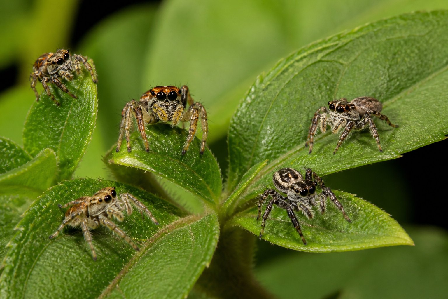 Spiders Similar To Jumping Spiders: Key Look-Alikes Spiders Similar To Jumping Spiders: Key Look-Alikes