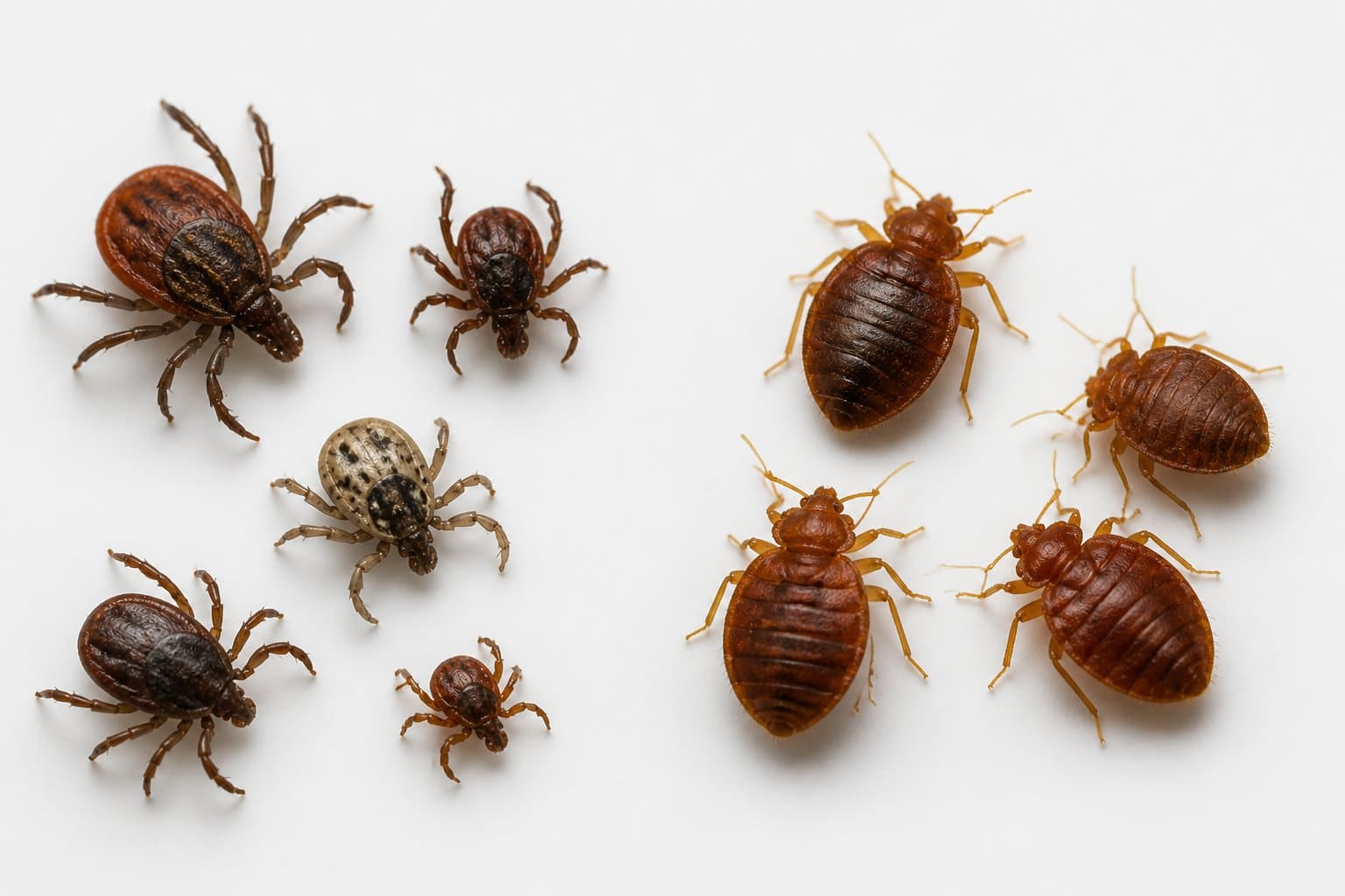 Ticks Vs. Bed Bugs: How To Tell Them Apart Ticks Vs. Bed Bugs: How To Tell Them Apart